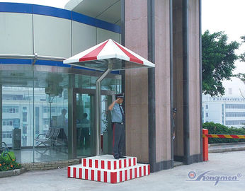 บูธสแตนเลสสตีลโลหะที่อยู่อาศัยการรักษาความปลอดภัย / เพิง
