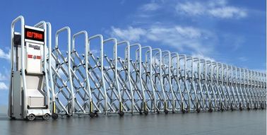 SS 304 อัตโนมัติควบคุมแบบไร้สายไฟฟ้าประตูหดป้องกันการชนกันเซ็นเซอร์ IR
