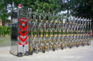 ประตูขยายได้อัตโนมัติ Trackless SS, ประตูสแตนเลสพับเก็บไฟฟ้า