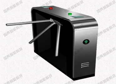 ลายนิ้วมือ RFID ป้องกันไฟฟ้าสถิตขาตั้งกล้อง Turnstile Barrier ประตูในร่มและกลางแจ้ง