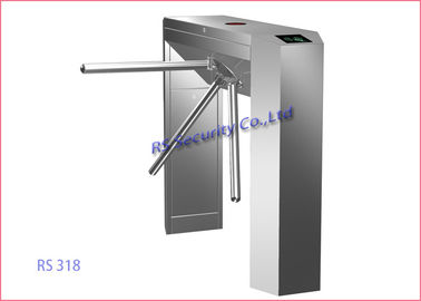 การรักษาความปลอดภัยประตู Barrier ขาตั้งกล้องประตูหมุนประตูอัจฉริยะประตูหมุนชุมชน