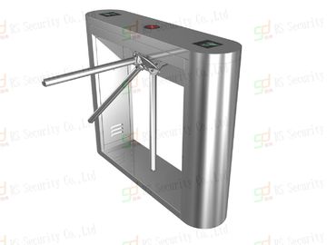 การรักษาความปลอดภัยของคนเดินเท้าขาตั้งกล้องประตูหมุนเมโทร Shool Barrier ประตู