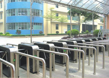แบบสองทิศทางขาตั้งกล้องกันน้ำประตูหมุนหรูหรา Barrier ประตูรักษาความปลอดภัยสูง
