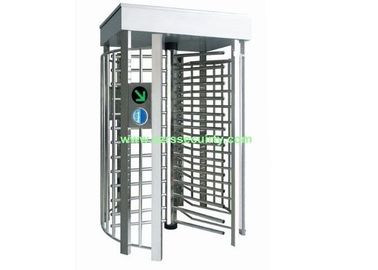คู่กันน้ำเต็มความสูงประตูหมุนเดินตาม RFID Barrier เดี่ยว Passge ประตู
