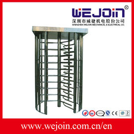 80W การรักษาความปลอดภัยประตูทางเข้าเต็มความสูงกั้นประตูหมุนเดินเท้า