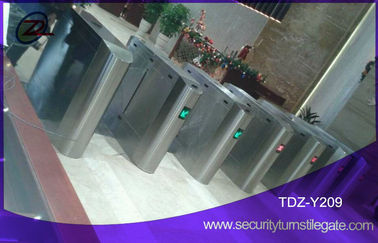 Access Control Flap อุปสรรค ประตู, ทางเดินเท้าหมุนรอบด้วยเครื่องสแกนเนอร์ลายนิ้วมือ