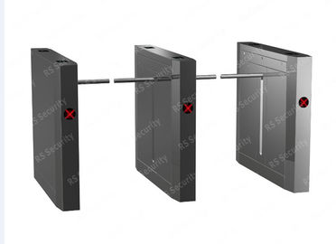 องค์กรอัตโนมัติประตูหมุนสแตนเลสวางแขน Barrier ประตู