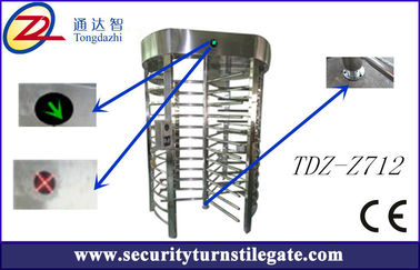 120 ช่องทางเดียวช่องทางอิเล็กทรอนิกส์ Semi-auto Single Turnstile Full Height
