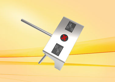 ประตูเข้าออกระบบรักษาความปลอดภัย RFID ขาตั้งกล้องหมุนได้อัตโนมัติสำหรับสถานที่ท่องเที่ยว