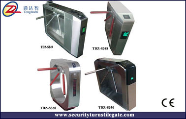 ไฟ LED ตัวบ่งชี้บาร์โค้ดขาตั้งกล้องประตูหมุน Turnstile ควบคุมการเข้าใช้