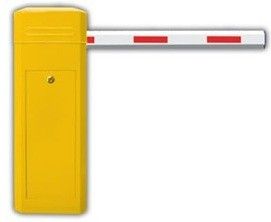 ต่อต้านการแช่แข็งที่จอดรถกลางแจ้งฤดูหนาวอัตโนมัติ Barrier ประตู 1.6 สอง 80W มอเตอร์ 3 เมตร