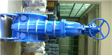 Actuated EPDM / NBR ยืดหยุ่นวาล์วประตูปิดจมูก Bonnel / วาล์วประตูน้ำ