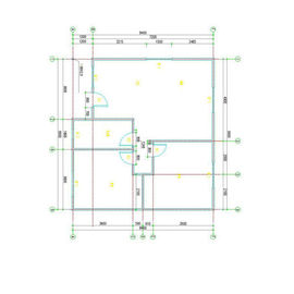 ด่วนหาดก่อสร้างที่อยู่อาศัยสองห้องนอนสำเร็จรูป Modular แสงเหล็กวิลล่า