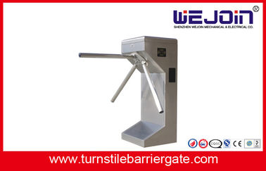 ซูเปอร์มาร์เก็ตความปลอดภัยขาตั้งกล้อง Turnstile Barrier ประตูสำหรับการจัดการการเข้าถึงลูกค้า