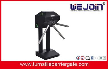ซูเปอร์มาร์เก็ตความปลอดภัยขาตั้งกล้อง Turnstile Barrier ประตูสำหรับการจัดการการเข้าถึงลูกค้า